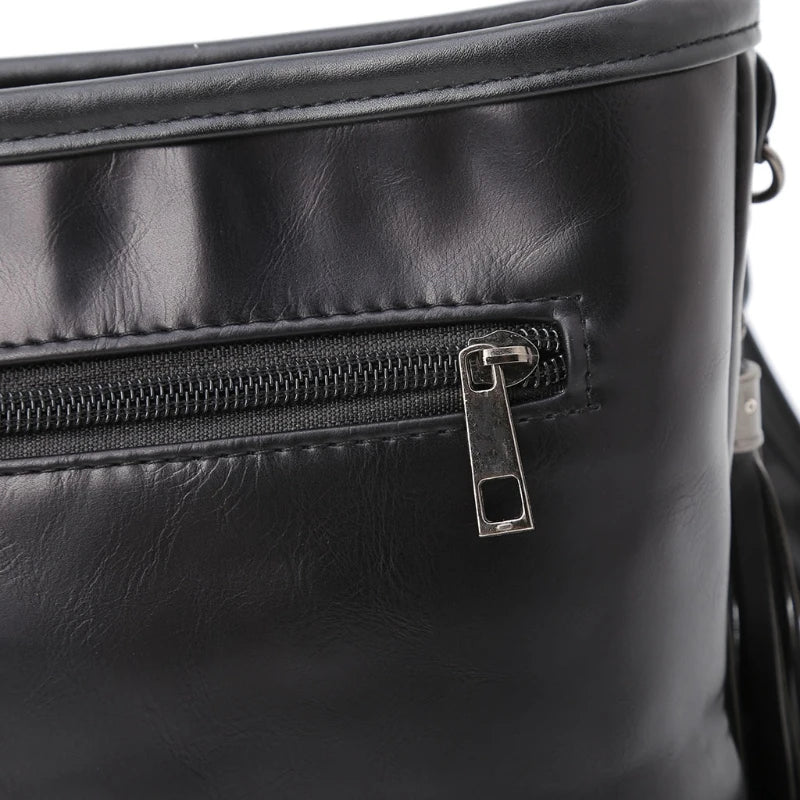 Women Skull Punk Goth Tassel Messenger Shoulder Bag Crossbody Handbag