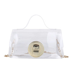 Transparent PVC Sling Bag Crossbody Summer Beach Purse