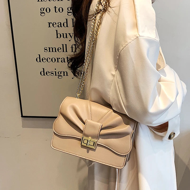 Women Small Shoulder Underarm Bags for Party Chains