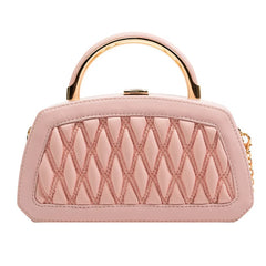 Women Small Square Bags PU Leather Shoulder Bags for Lady Chain Handbag