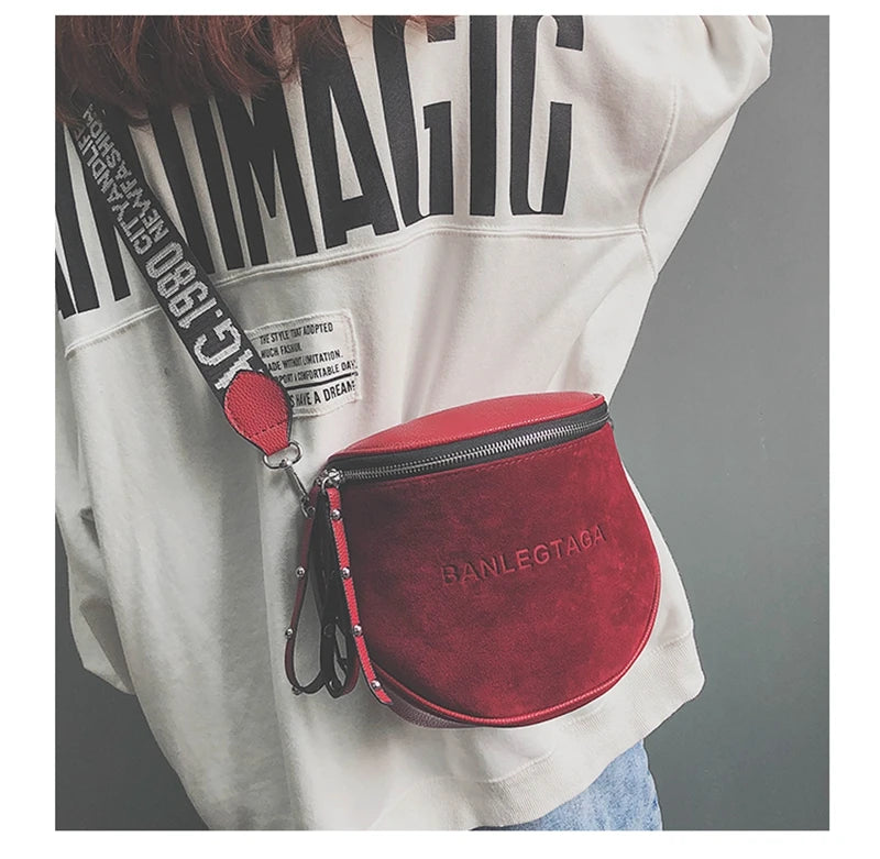 Vintage Lady Saddle Shoulder Bag Crossbody Tote Bucket Bag