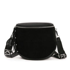 Vintage Lady Saddle Shoulder Bag Crossbody Tote Bucket Bag