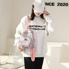 Nylon Small Backpack for Girls School Bags