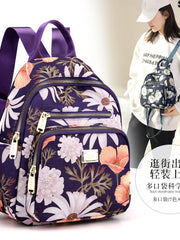 Nylon Small Backpack for Girls School Bags