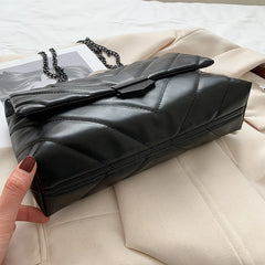 Soft PU Leather Crossbody Bag Flap Shoulder Purse Handbag Chain Totes Bolsas