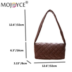 Women Space Padded Nylon Shoulder Armpit Bag Casual