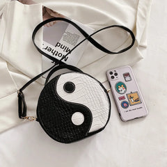 Women Tai Chi Messenger Bags Small Shoulder Bags Ladies Crossbody Bags