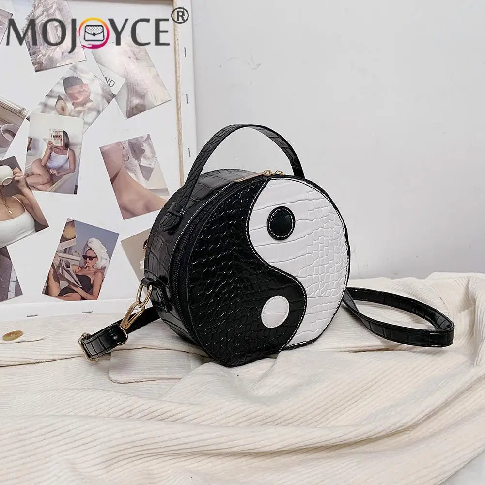 Women Tai Chi Messenger Bags Small Shoulder Bags Ladies Crossbody Bags