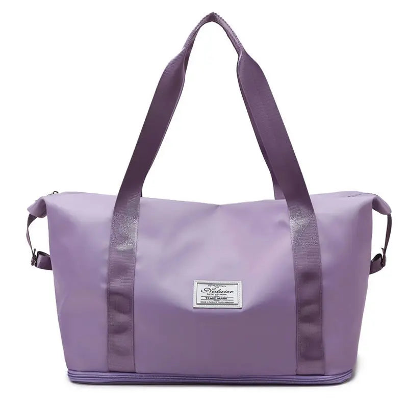 Women Travel Bag Luggage Handbag Duffle Bags Style Folding Tote Bag