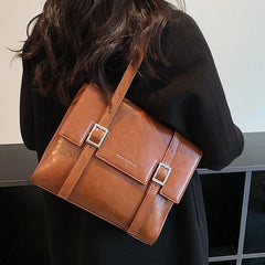 Women Travel Small Tote Bags Pu Leather Underarm Shoulder Bag Female Handbag Pur