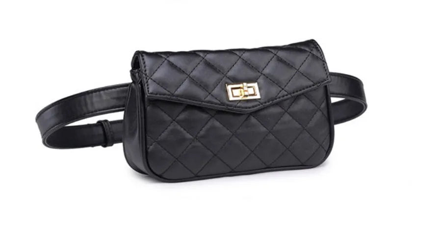 Women Waist Bag Fanny Pack Belt Travel Pouch Female Solid Hip Bum Small Purse