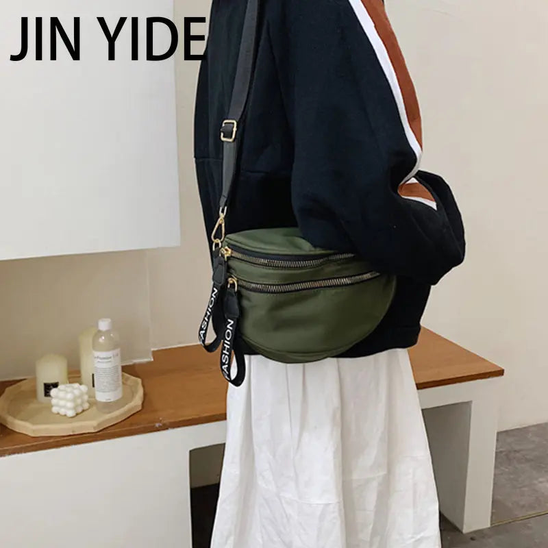Women Waist Bag Large Capacity Crossbody Chest Bags