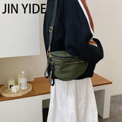 Women Waist Bag Large Capacity Crossbody Chest Bags