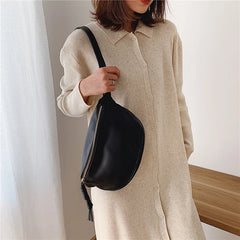 Women Waist Bag Large Capacity Zipper Chest Bags