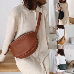 Women Waist Bag Large Capacity Zipper Chest Bags