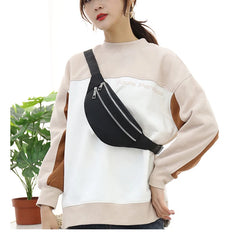 Nylon Waist Bag for Women - Cell Phone Belt Bag Outdoor Pouch