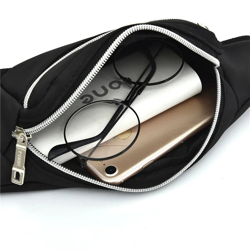 Waist Bag Pack Purse Belt Bags Pouch Fanny Pack Travel Cell Phone Bag