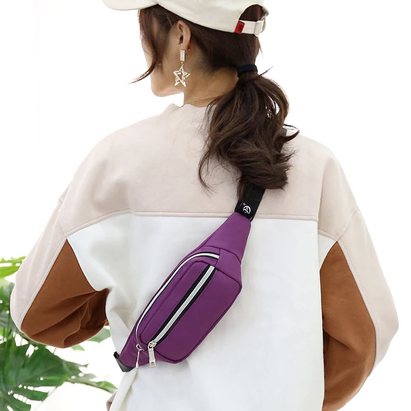 Waist Bag Pack Purse Belt Bags Pouch Fanny Pack Travel Cell Phone Bag
