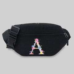 Women Waist Bag Packs Female Phone Purses Ladies Chest Messenger Bags Pink Serie