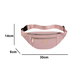 Women Waist Bag Waterproof Shoulder Messenger Large Sport Bag