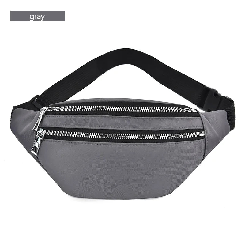 Waterproof Waist Bag High Capacity Bum Bag Travel Sports Crossbody Chest Bags