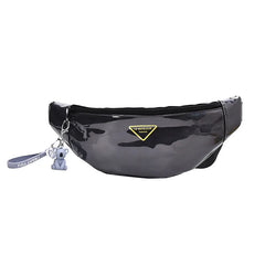 Women Waist Pack PVC Clear Jelly Chest Bag Waterproof Fanny Pack