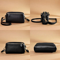 Women Wallets Clutch Bag Leather Small Bags Multi-card Position Compact Diagonal