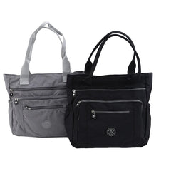 Nylon Waterproof Shoulder Bag Cross Body Messenger Large Capacity Totes