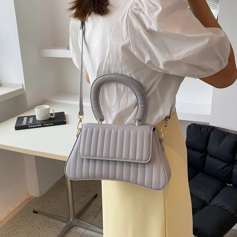 Women Yellow Orange Shoulder Bags Pu Leatehr Flap Crossbody Bag