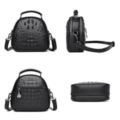 Vintage Small Messenger Bag PU Leather Lady Handbag
