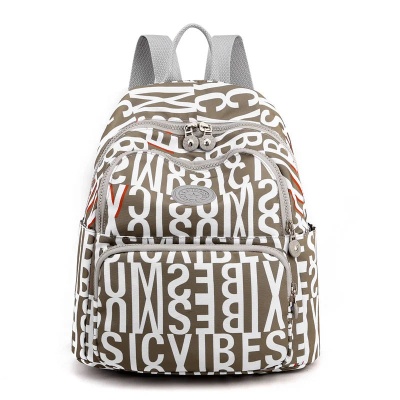 Nylon Women's Backpack for Teen Girls School Travel Handbags