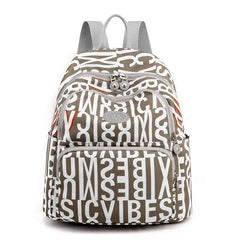 Nylon Women's Backpack for Teen Girls School Travel Handbags