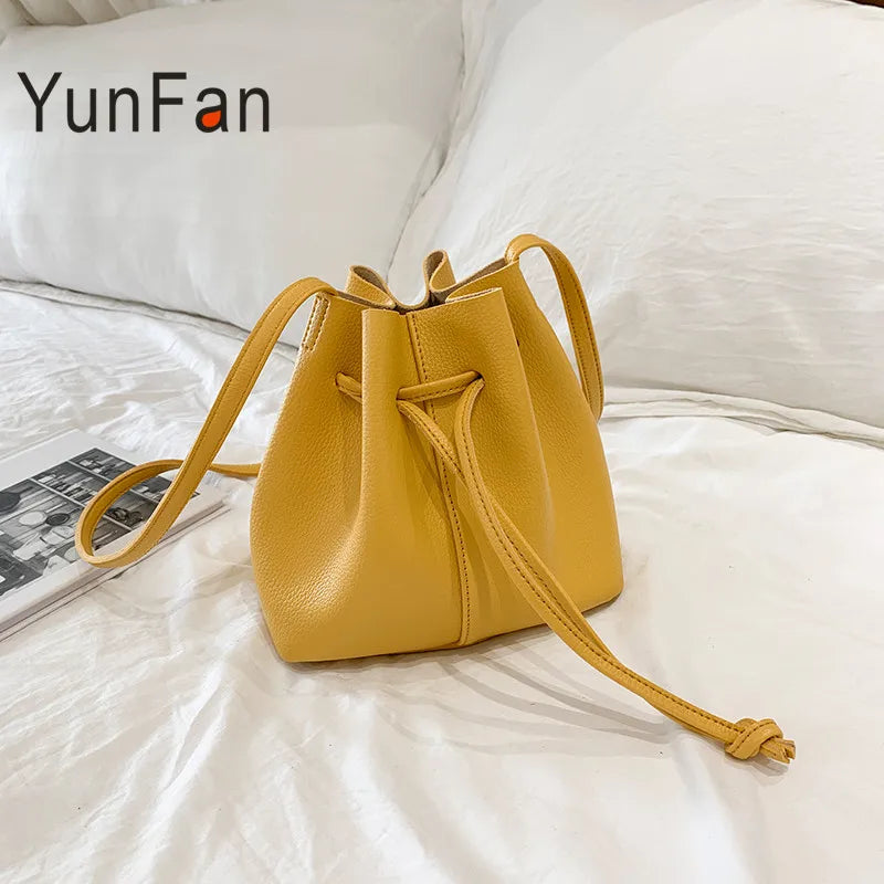 Small Fragrance Style Ladies Bag Mini Bucket Summer Small Fresh Cross body Bag