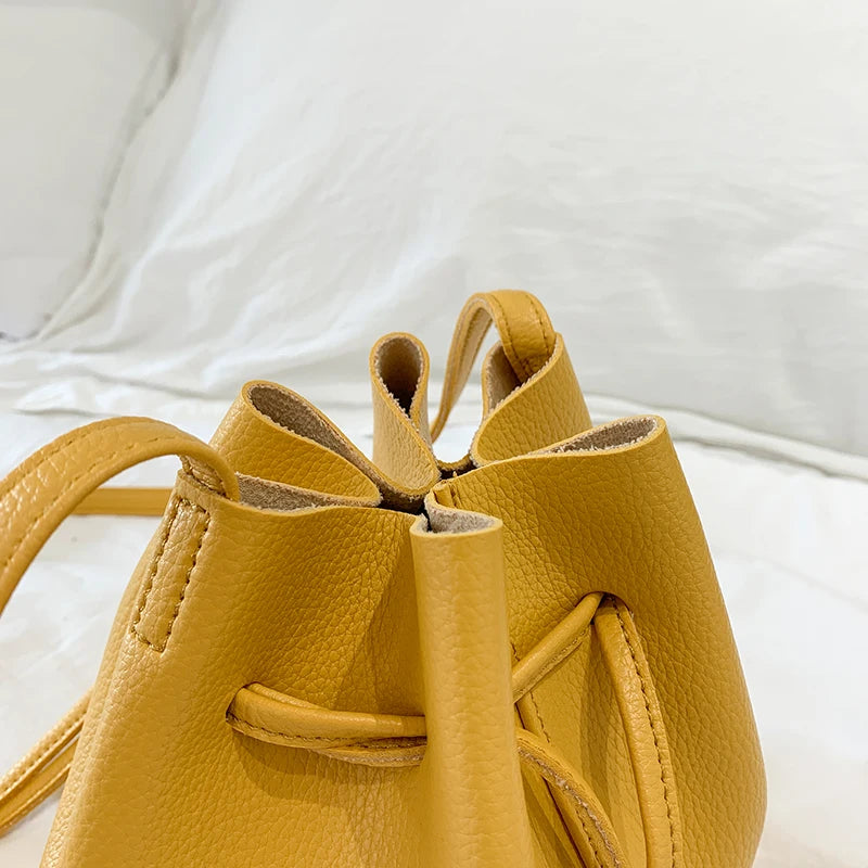 Small Fragrance Style Ladies Bag Mini Bucket Summer Small Fresh Cross body Bag