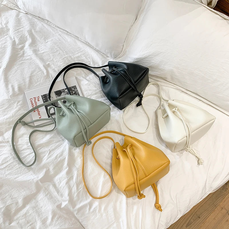 Small Fragrance Style Ladies Bag Mini Bucket Summer Small Fresh Cross body Bag