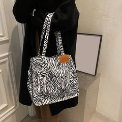 Women's Bear Print Crossbody Shoulder Bag Casual Handbags