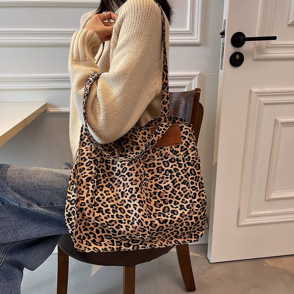 Women's Bear Print Crossbody Shoulder Bag Casual Handbags