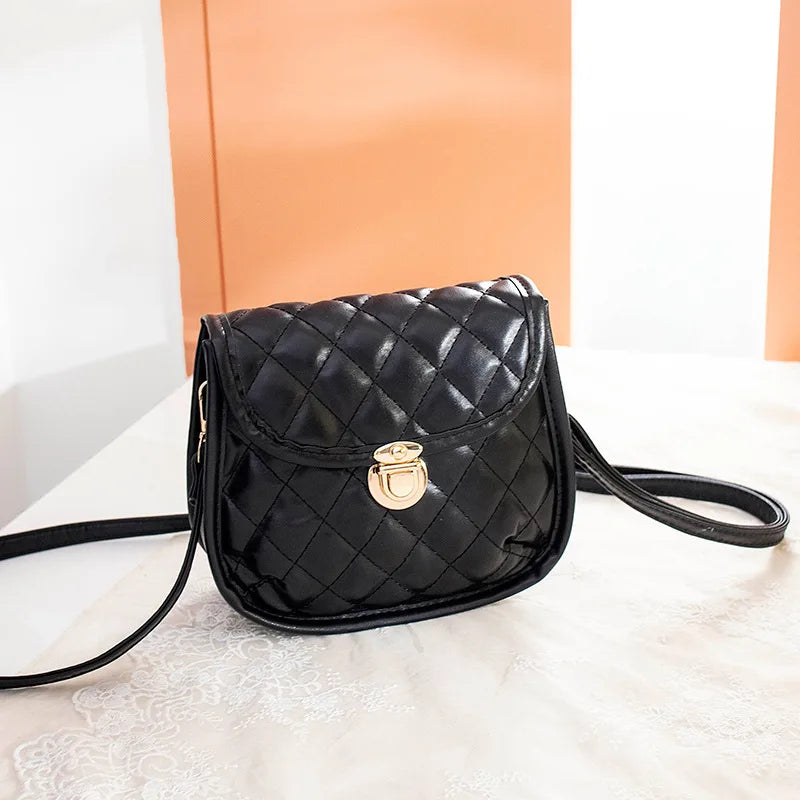Women's PU Leather Shoulder Bag Casual Crossbody Messenger Mini Handbags