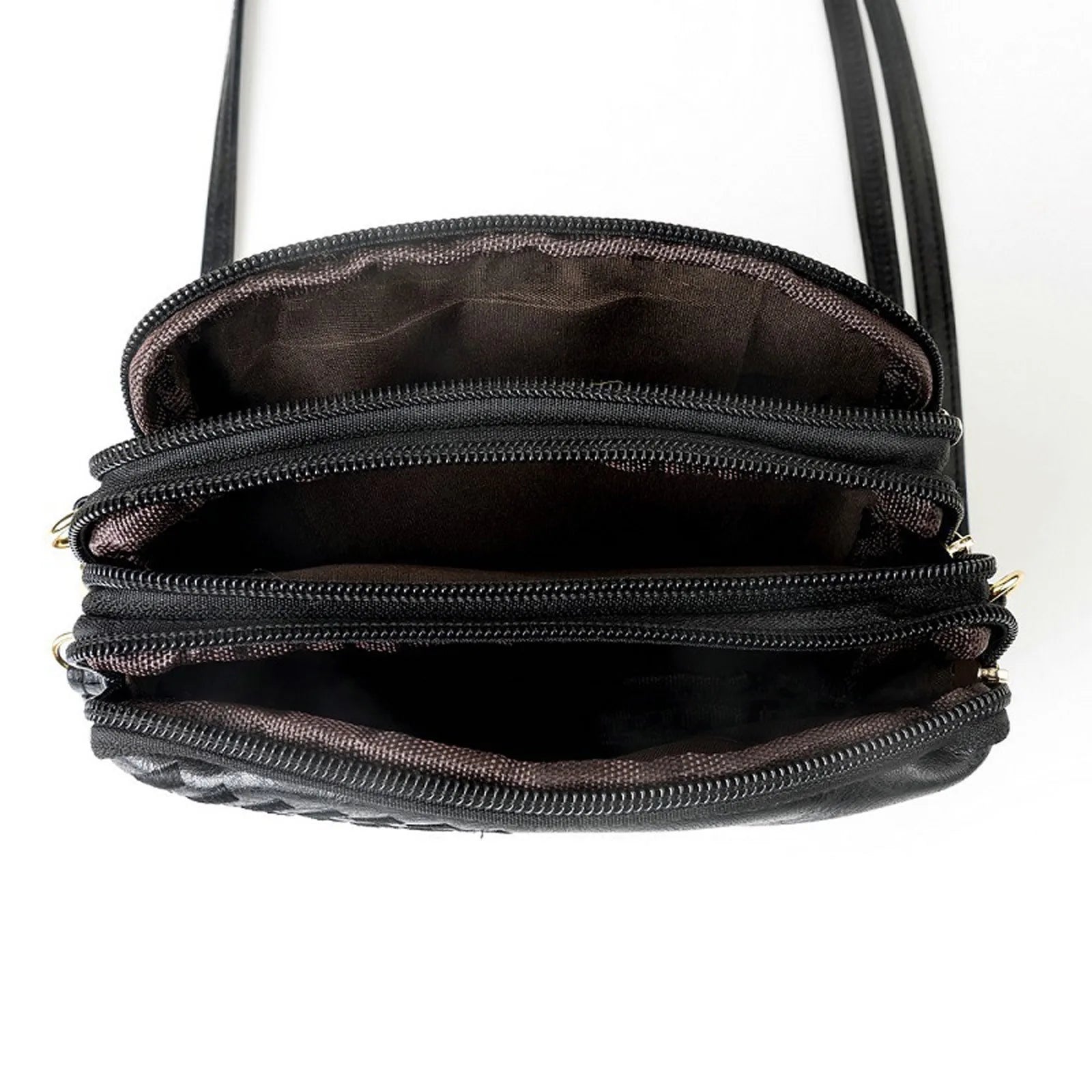 Women's Shoulder Bag Functional Zipper Pocket