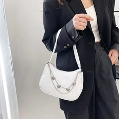 Vintage Chain Small Square Bag Shoulder Bag Ladies Handbag