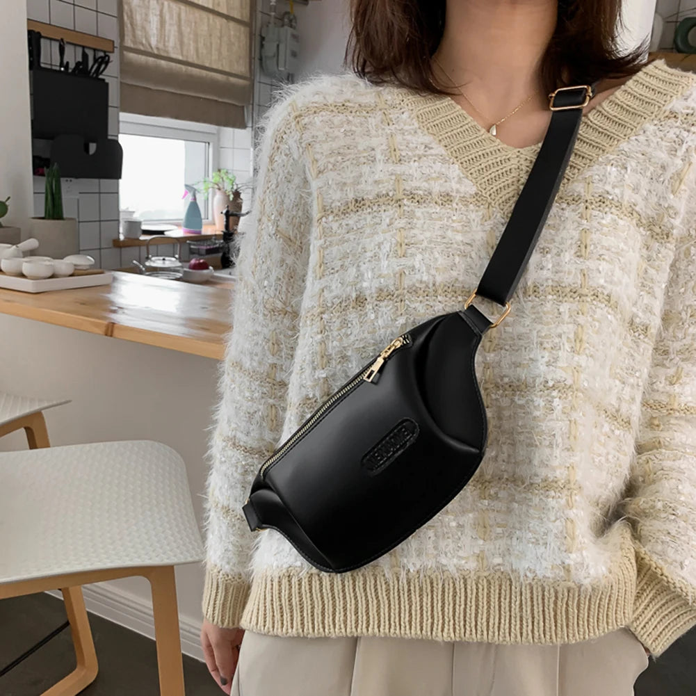 Women's PU Leather Shoulder Crossbody Messenger Bag