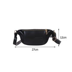 Women's PU Leather Shoulder Crossbody Messenger Bag