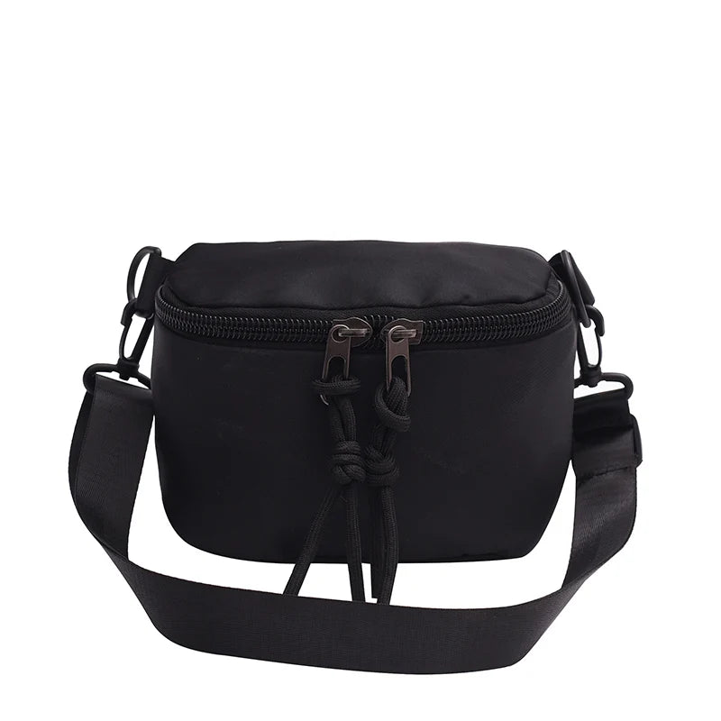 Women's Nylon Band Fanny Pack Shoulder Crossbody Chest Bag