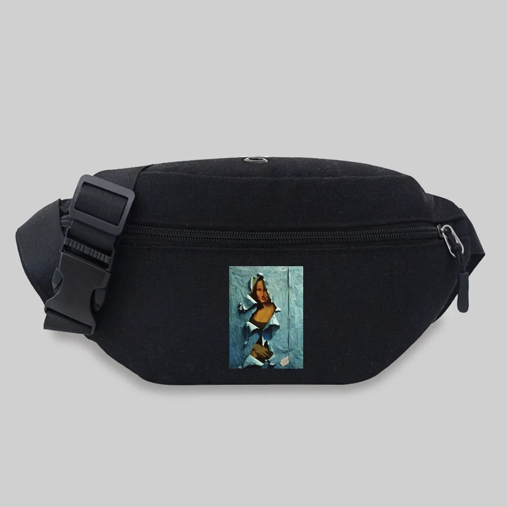 Funny Series Outdoor Sports Waist Storage Bag