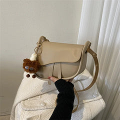 Women's Crossbody Bag Retro Saddle Bag Autumn Shoulder HandBag