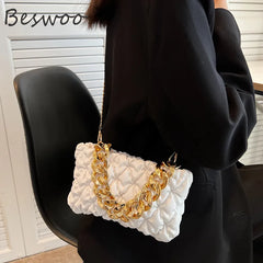 Women's Crossbody Bag Minority Ladies Handbags Women Bags Folds Bubble Shoulder