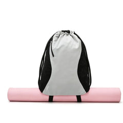 Women's Waterproof Drawstring Backpack for Sports Yoga Fitness