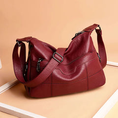 Women's Leather Shoulder Bag Tote Crossbody Bag Travel Bag