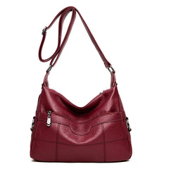 Women's Leather Shoulder Bag Tote Crossbody Bag Travel Bag