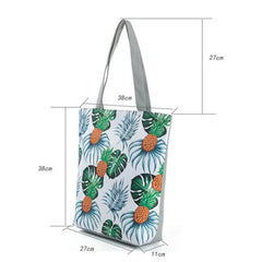 Fruit Print Child Girl Shoulder Bag Lightweight Canvas Handbag